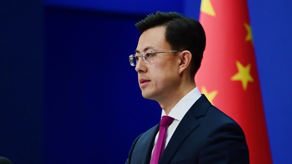 Guo Jiakun vocero del Ministerio de Asuntos Exteriores de China