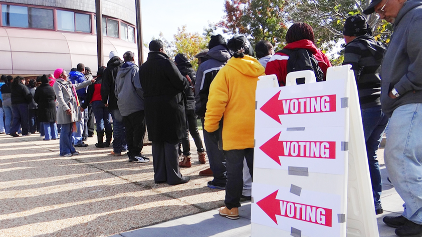 In the US, voting is a privilege, not a right