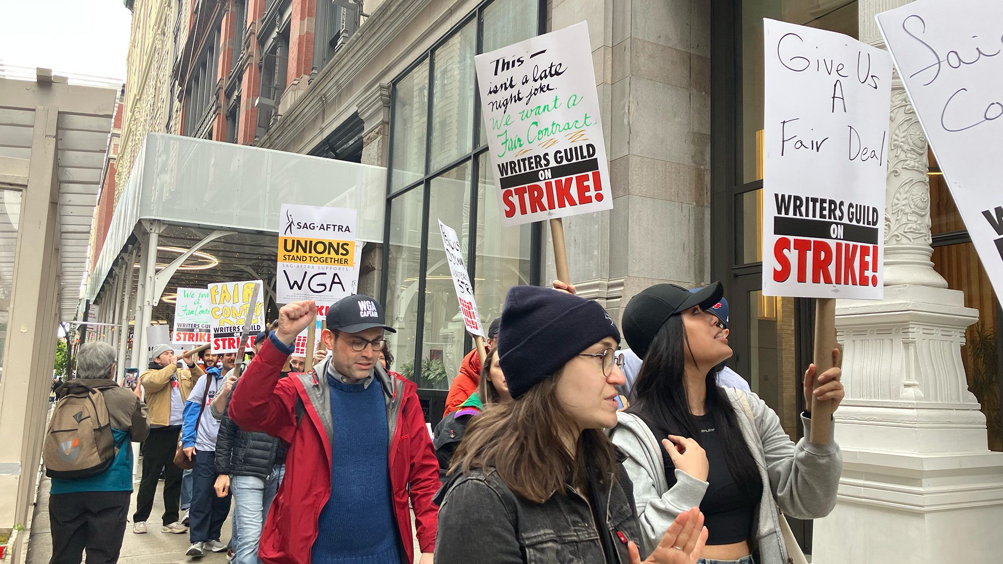 Over 11,000 TV and film writers on strike in the US