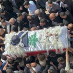 Funeral procession for Amal Khalil