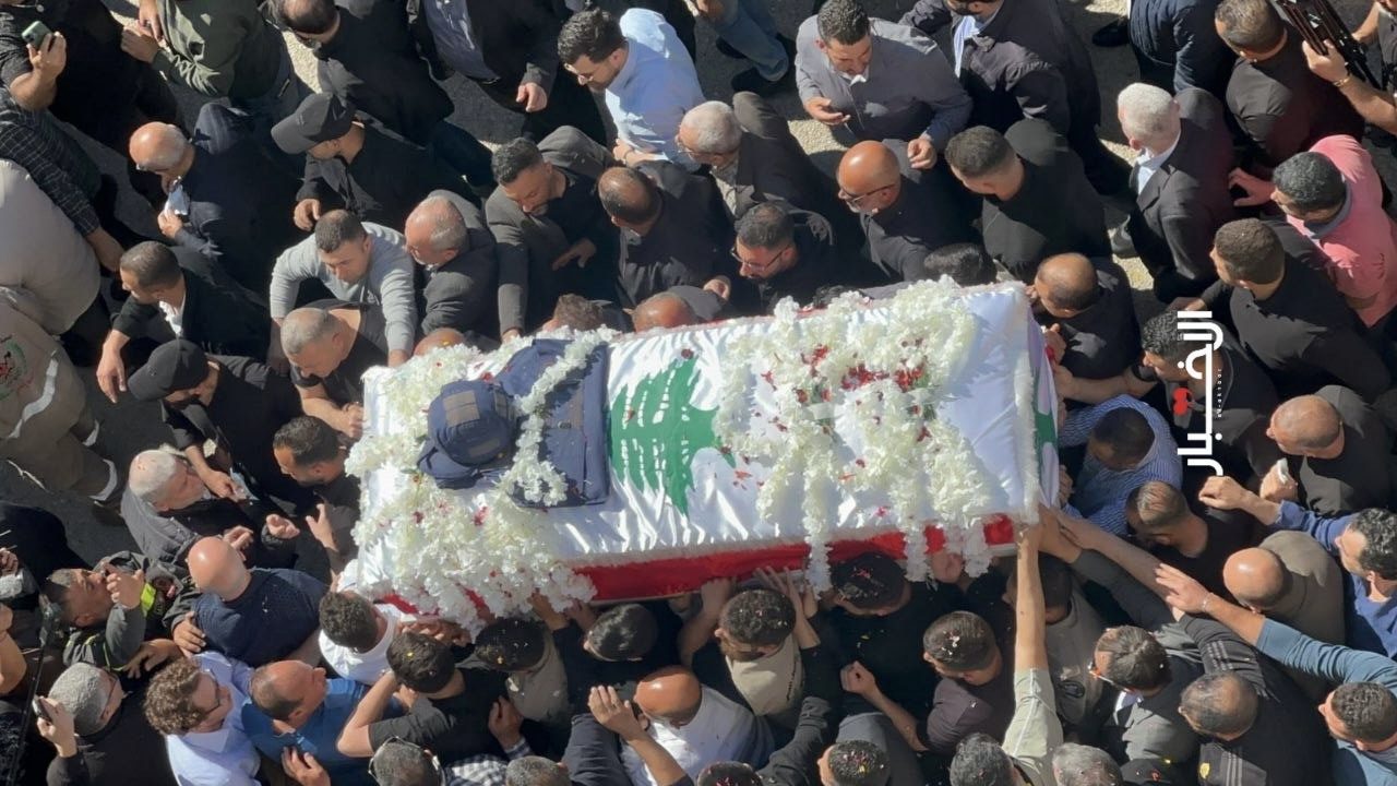 Funeral procession for Amal Khalil