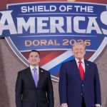 Ecuadorian President Daniel Noboa and US President Donald Trump