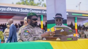 Funeral for defense minister of Mali attended by President Goita 1 - BT News General Assimi Goita attends funeral for the late defense minister of Mali