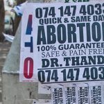 Pain free abortion poster