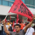 SUNTRACS-led mobilization in Panama