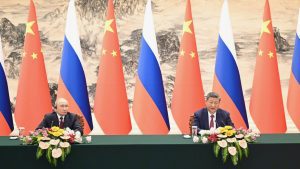 Chinese President Xi Jinping and Russian President Vladimir Putin jointly met the press at the Great Hall of the People in Beijing - BT News Chinese President Xi Jinping and Russian President Vladimir Putin jointly met the press at the Great Hall of the People in Beijing