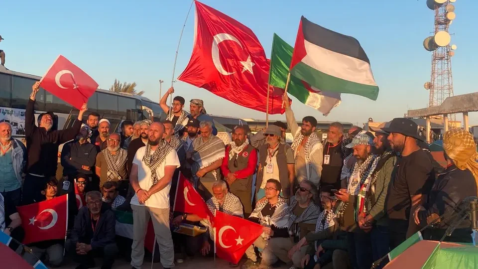 Global convoy to Gaza reports attacks as activists detained in Libya