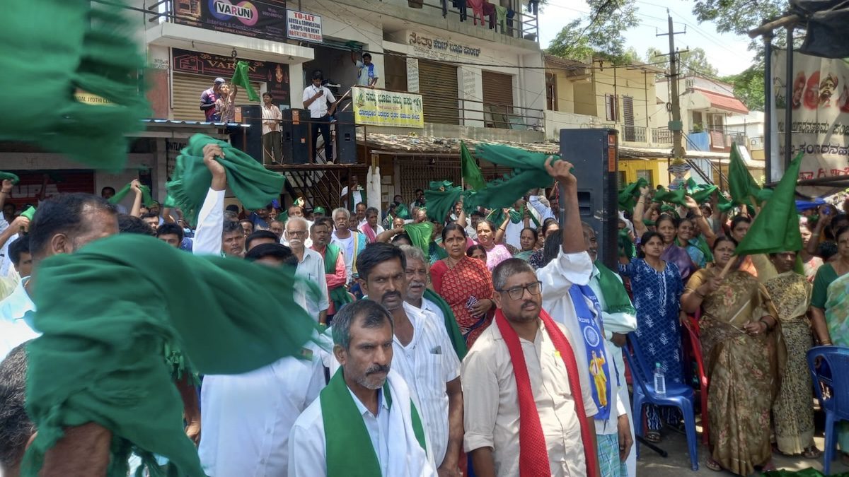 “We will give our chest to your bullets, but will not cede an inch of our land”: farmers resist city expansion in southern India