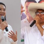 Keiko Fujimori and Roberto Sánchez