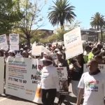 Protest in SA against immigrants