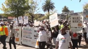 Protest in SA against immigrants - BT News Protest in SA against immigrants