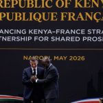Emmanuel Macron and William Ruto