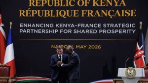 Ruto Macron 2 - BT News Emmanuel Macron and William Ruto