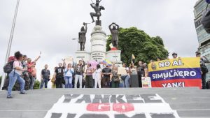 Venezuela drill US army protest - BT News Protests against US military drill in Venezuela